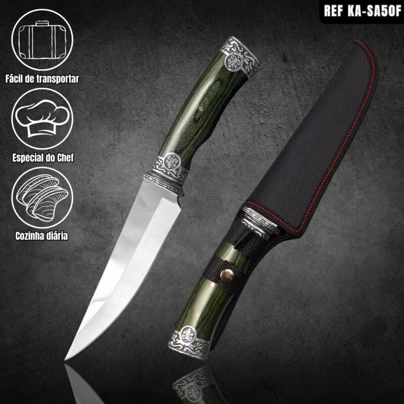 🔪 Bo‘ri Tishi Uslubidagi Premium Pichoq