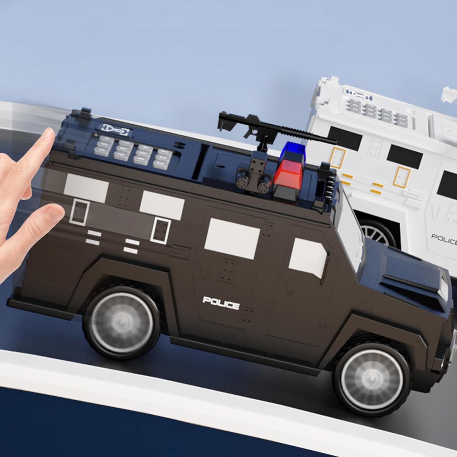 🚓 Politsiya Zirhli Mashina Seyfi