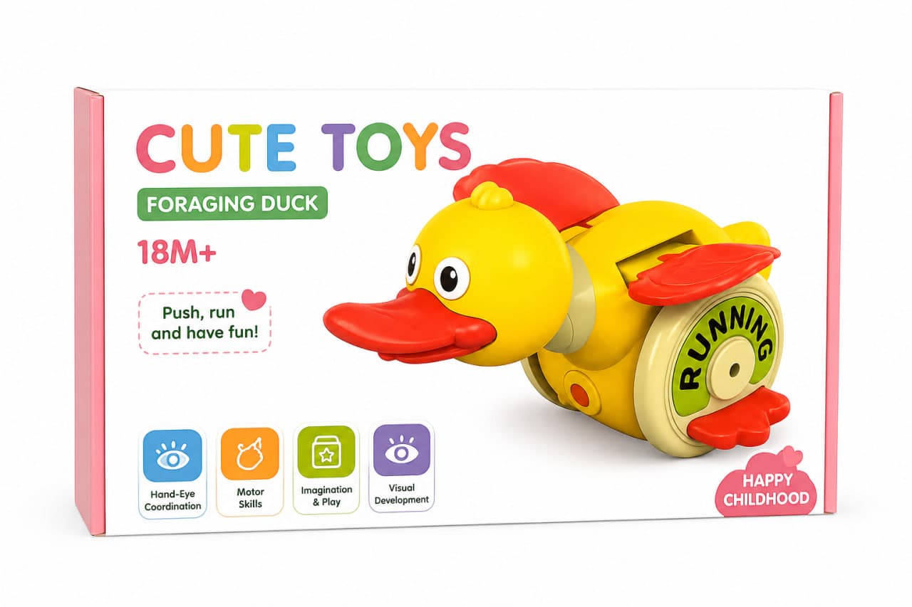 🐥 Yuguruvchi O‘rdak O‘yinchog‘i